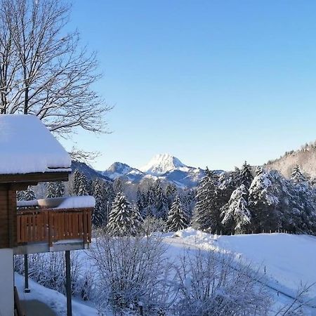 Confortable Chalet Avec Magnifique Vue En Gruyere. Charmey Eksteriør bilde